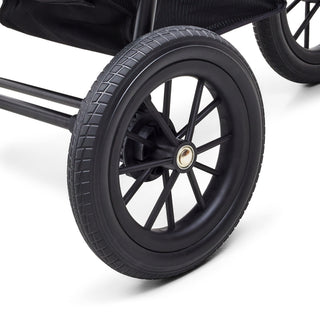 Palster Trek All Terrain Dog Stroller - Black & Harbour Blue - Free Rain Cover
