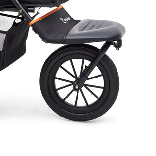Palster Trek All Terrain Dog Stroller - Black & Mist Silver - Free Rain Cover