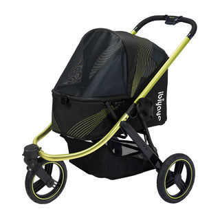 Ibiyaya The Beast Dog Stroller - Jet Black
