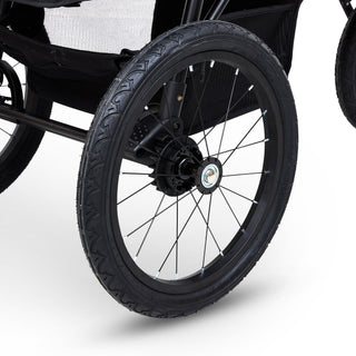 Palster Explorer All Terrain Dog Stroller - Black & Mist Silver