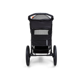 Palster Explorer All Terrain Dog Stroller - Black & Mist Silver
