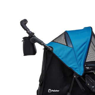 Palster Explorer All Terrain Dog Stroller - Black & Harbour Blue