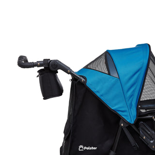 Palster Explorer All Terrain Dog Stroller - Black & Harbour Blue