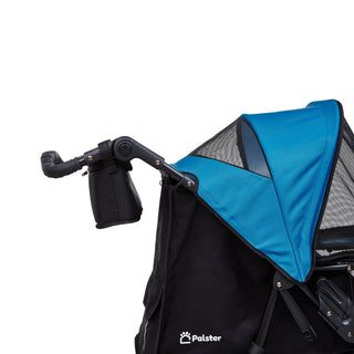 Palster Explorer All Terrain Dog Stroller - Black & Harbour Blue