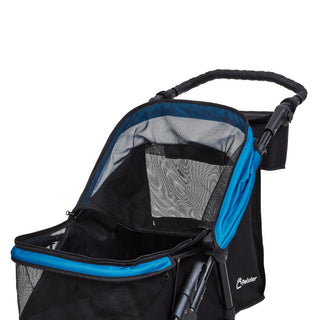 Palster Explorer All Terrain Dog Stroller - Black & Harbour Blue