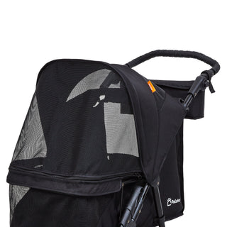 Palster Explorer All Terrain Dog Stroller - Midnight Black