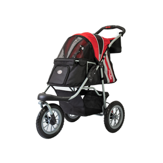 Innopet Comfort EFA ECO Dog Stroller v2.0  - Red & Black