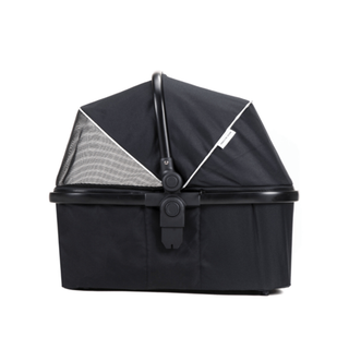 Piccolocane Carino2 Luxury Dog, Pet Stroller & Carry Cot - Black
