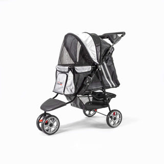 Innopet All Terrain Buggy Dog Stroller  - Black/Silver