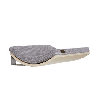 The CHILL Cat Shelf Perch by Cosy & Dozy – Maple Wood (Multiple Cushion Colours Available)