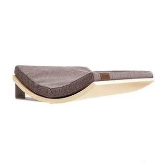 The CHILL Cat Shelf Perch by Cosy & Dozy – Maple Wood (Multiple Cushion Colours Available)