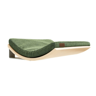 The CHILL Cat Shelf Perch by Cosy & Dozy – Maple Wood (Multiple Cushion Colours Available)