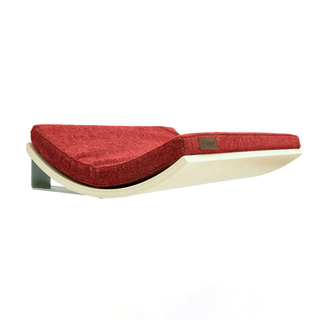 The CHILL Cat Shelf Perch by Cosy & Dozy – Maple Wood (Multiple Cushion Colours Available)