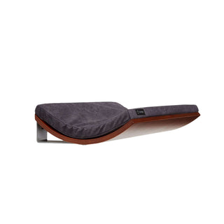 The CHILL Cat Shelf Perch by Cosy & Dozy – Walnut (Multiple Cushion Colours Available)