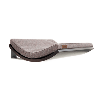 The CHILL Cat Shelf Perch by Cosy & Dozy – Wenge (Multiple Cushion Colours Available)