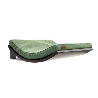 The CHILL Cat Shelf Perch by Cosy & Dozy – Wenge (Multiple Cushion Colours Available)