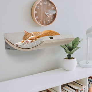The CHILL Cat Shelf Perch by Cosy & Dozy Bundle - 1 Step (Multiple Cushion Colours Available)