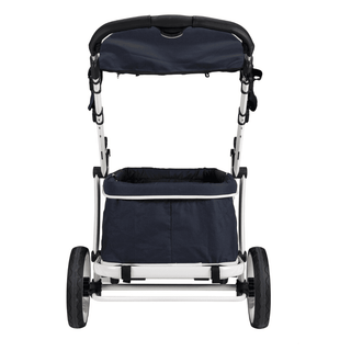 Piccolocane Crea Pet Wagon Dog Stroller - for XL Dogs - (100kg capacity) - Navy Blue